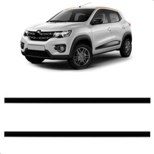 Par Friso De Teto Para Renault Kwid 2017 Até 2024