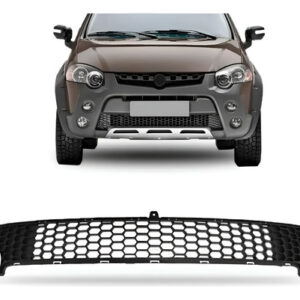 Grade Inferior Parachoque Palio Weekend 13 A 2016 1a Linha Preto