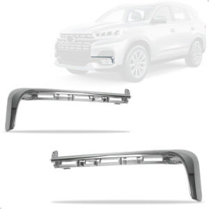 Par Moldura Grade Tiggo 8 2021 2022 2023 Lateral Cromada Cromado Ambos Os Lados