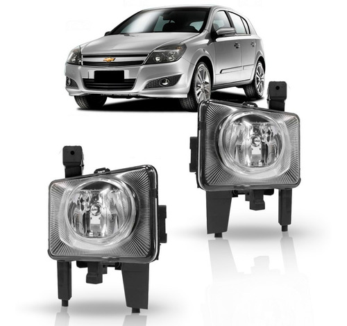 Par Farol Milha Auxiliar Vectra Agile Montana 2009 10 11 12