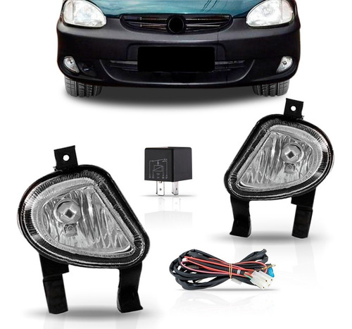 Kit Farol De Milha Corsa 2000 2001 2002 Classic 2003 A 2010