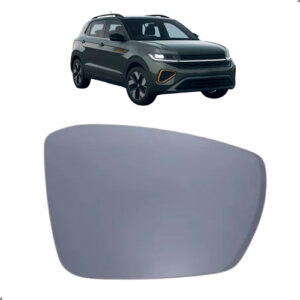 Lente Retrovisor Para T-cross 2014 A 2019/ Nivus 2020 A 2024 Direito Passageiro