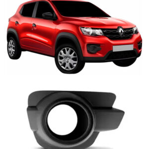 Grade Parachoque Para Kwid 2017 A 2022 C/m C/f Milha Direito/passagero Fosco