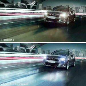 06 Lâmpadas Super Branca Tipo Xenon 8500k H3 55w.