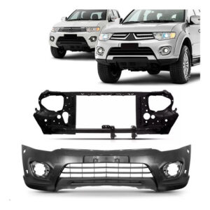 Kit Parachoque C/ Painel Mini Frente L200 Triton 2015 A 2016