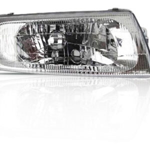 Par Farol Mitsubishi Lancer 1998 99 2000 2001 Lente Lisa Direito E Esquerdo