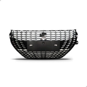 Grade Radiador Peugeot 208 Style 2022 23 Detalhes Cromados