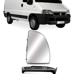 Kit Lente Retrovisor Para Ducato 2005 A 2017 Sup Inf Direito