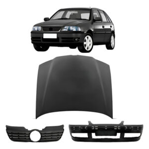 Capo E Parachoque Gol Saveiro Parati G3 1999 A 2003 C/ Grade