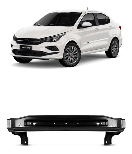 Alma Lamina Parachoque Fiat Cronos 2017 2018 2019 2020 2021