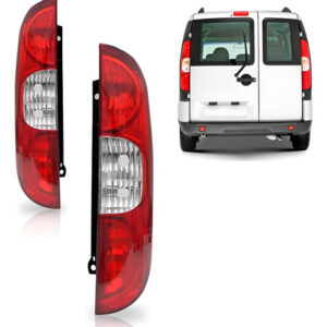 Par Lanterna Traseira Fiorino 14 A 23 Doblo 10 A 21 Ambos Lados Vermelho