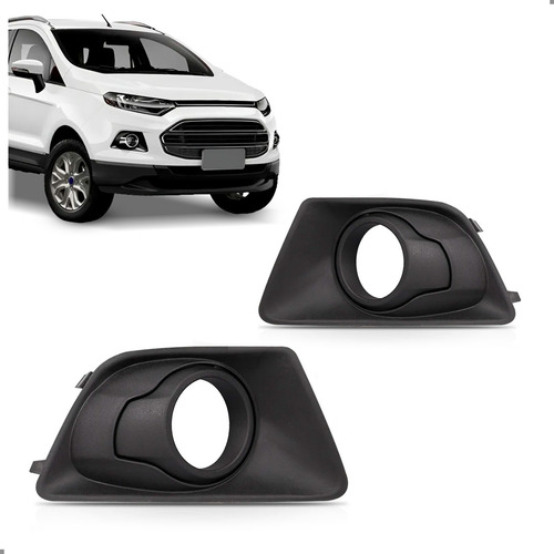 Par Grade Milha Parachoque Para Ecosport 2013 2014 A 2017 Lado Ambos Lados