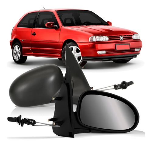 Par Retrovisor Gol Parati 4 Portas Saveiro G2 Bola 95 A 99