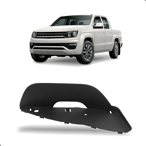 Spoiler Pchoque Dianteiro Para Amarok 2017 A 25 1a Linha Le Esquerdo Motorista