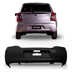 Parachoque Traseiro Etios 2013 A 2015 Hatch Toyota 1a Linha