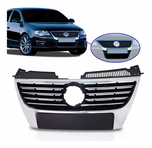 Grade Cromada Passat 2005 2006 2007 2008 2009 2010