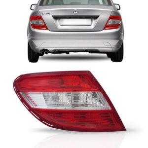 Lanterna Traseira Mercedes C180 C200 2008 2009 2010 Bicolor Esquerdo