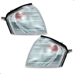 Kit Par Farol E Par Sinaleira Para Mercedes C220 94 95 1996 Ambos Lados