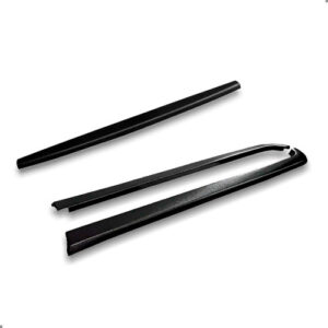 Kit Protetor De Borda Lateral E Tampa Para Titano 2024 2025 Preto