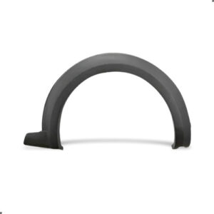 Kit Moldura Vão Roda E Polaina Direita Strada 2014 A 2019 Preto