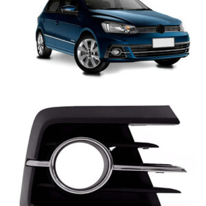Moldura De Milha Gol Gvii 2016 A 2018 Aro Cromado C/furo Ld Cromado