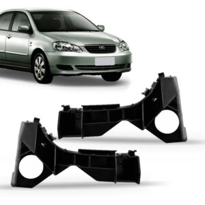 Par Guia Suporte Parachoque Corolla Filder 03 A 07 Dianteiro