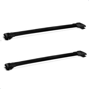 Travessa Para Vw T-cross Preta Larga Preto