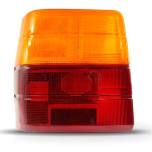 Lente Lanterna Traseira Uno 1984 A 2004 S/ré Ambar/rubi Le