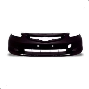 Kit Parachoque Painel Frontal Para Honda Fit 2003 A 2008 Preto