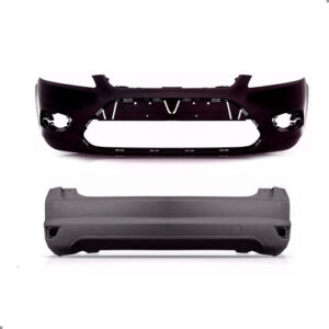 Par Envolvente Focus 2009 A 2013 Hatch Dianteiro E Traseiro Preto