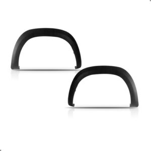 Kit Parachoque Para Kwid 2017 A 2022 Spoiler E Alargadores Preto