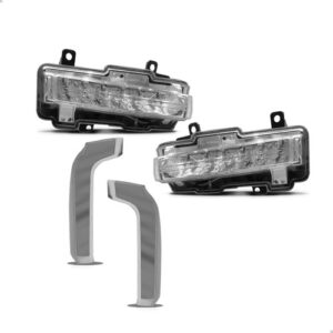 Kit Parachoque + Molduras + Milha Pajero Full 2015 A 2021 Preto