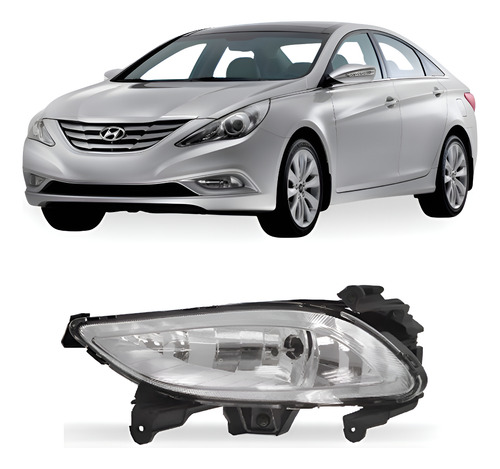 Farol Milha Sonata 2011 A 2014 Direito