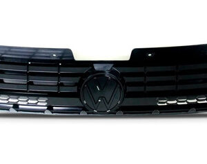 Grade Radiador Gol Trend 2019 Saveiro 2018 2019 Sem Emblema Preto