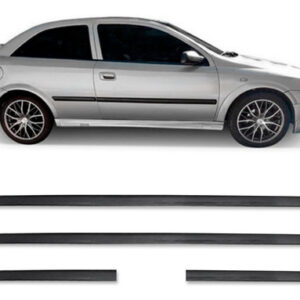 Jogo Friso Lateral Para Astra 2pts 1998 A 2002 Hatch 4pcs