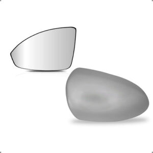 Kit Capa E Lente Retrovisor Cruze 2011 A 2016 Esquerdo Esquerdo