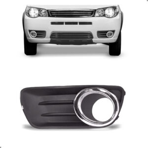 Grade Parachoque Para Fiat Palio Way 14 A 16 C/furo Milha Motorista Esquerdo