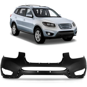 Parachoque Dianteiro Santa Fe 2010 A 2013 Novo Preto