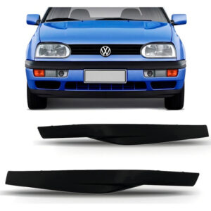 Spoiler Lateral Retov Para Golf Alemão 1994 A 1997 Preto