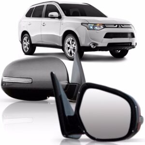 Retrovisor Outlander 2013 2014 2015 Eletrico Com Pisca Lado Direito