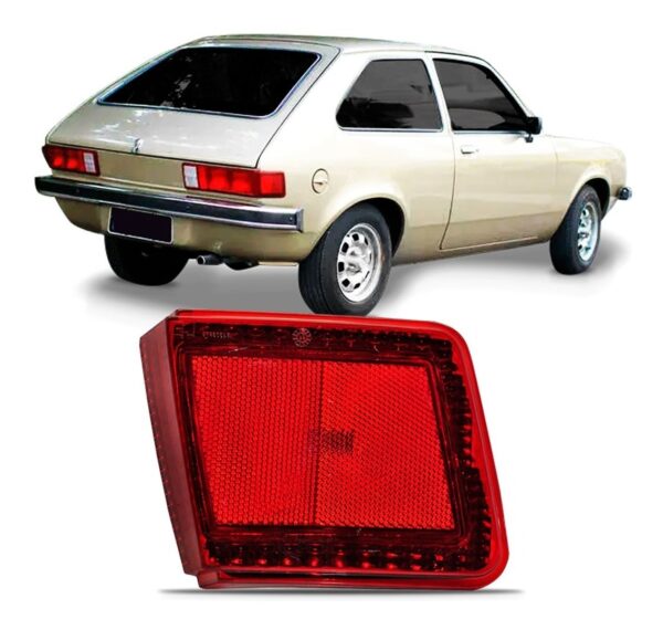 Lanterna Traseira Chevette 1980 1981 1982 Rubi Mega Desconto Lado Direito