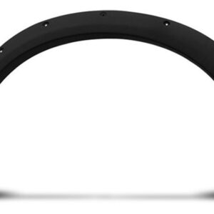 Alargador Moldura Paralama Traseiro Uno Way Preto 2004 A 12 Lado Esquerdo