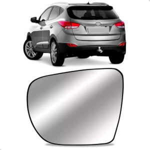 Lente Retrovisor Para Hyundai Ix35 2010 Até 2022 Lado Esquerdo
