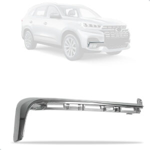 Moldura Grade Para Tiggo 8 2021 A 2025 Lateral Cromada Lado Direito