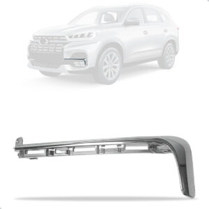 Moldura Grade Para Tiggo 8 2021 A 2025 Lateral Cromada Lado Esquerdo