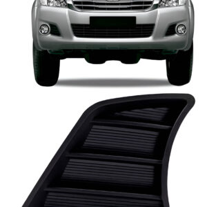 Moldura Parachoque Dianteiro Hilux 2012 2013 2014 Lado Esquerdo