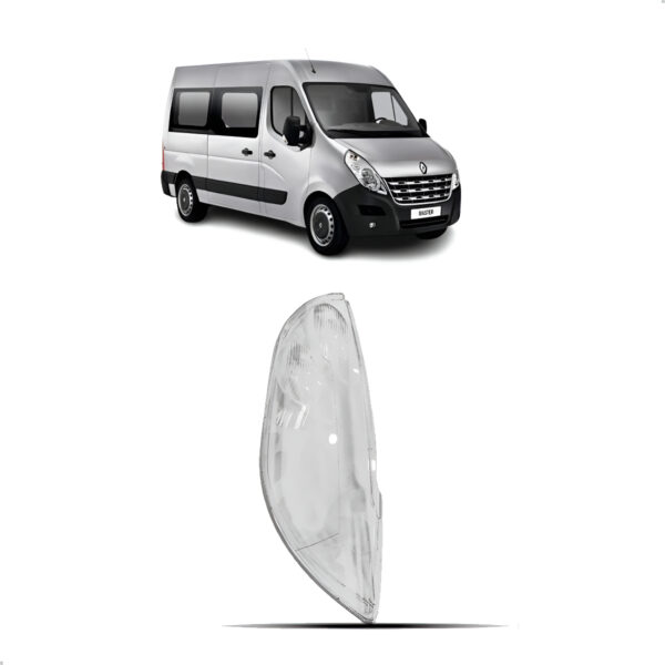 Lente Do Farol Para Renault Master 2013 2014 2015 16 A 2022 Lado Direito