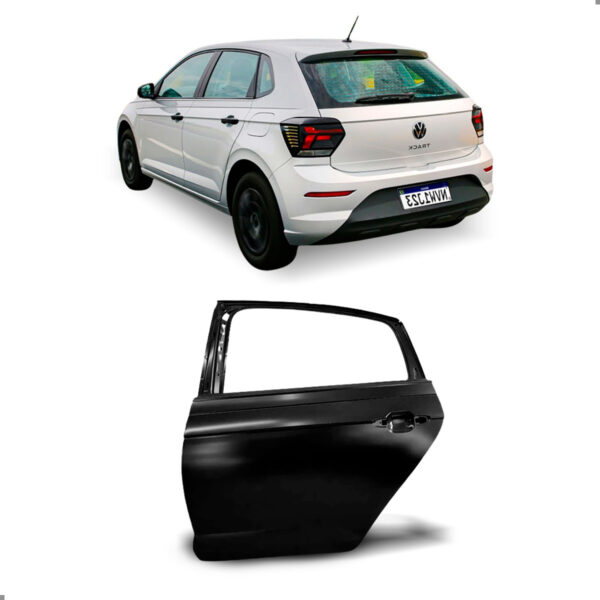 Porta Traseira Para Track 2018 2019 2020 2021 2022 A 2026 Lado Esquerdo