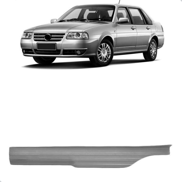 Soleira Santana 2000 Até 2006 Traseira Cinza Claro 4 Portas Lado Direito