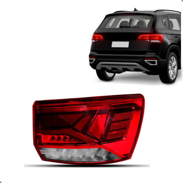 Lanterna Traseira Canto Para Taos 2021 A 2024 Full Led Lado Direito